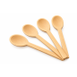 Set of 4 Beech Wooden Spoons 24 cm | Wooden World