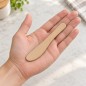 Wooden World - Wooden Butter Knife 13.5 cm, Unfinished Beech Wood Spreader Wooden World - Wooden Butter Knife 13.5 cm, Unfinished Beech Wood Spreader