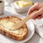 Wooden World - Set of 4 Beech Wood Butter Knives, 13.5 cm Wooden Spreaders Wooden World - Set of 4 Beech Wood Butter Knives, 13.5 cm Wooden Spreaders