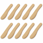 10 Wooden Butter Knives 13.5 cm | Wooden World