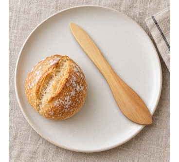 Wooden Butter Knife 18 cm | Beech Spreader | Wooden World