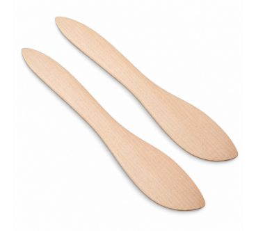 Wooden Butter Knives Set of 2, 18 cm | Wooden World