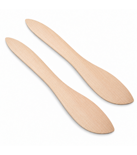 Wooden Butter Knives Set of 2, 18 cm | Wooden World