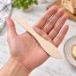 Wooden World - Wooden Butter Knives Set of 6, 18 cm Beech Wood Spreaders for Butter, Jam & Soft Cheese Wooden World - Wooden Butter Knives Set of 6, 18 cm Beech Wood Spreaders for Butter, Jam & Soft Cheese