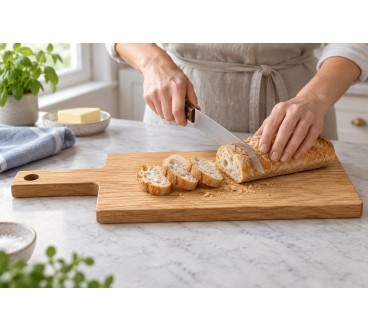 Oak Chopping & Serving Board with Handle | Wooden World