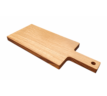Large Oak Chopping & Serving Board with Handle 48 x 20 cm