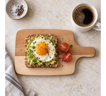 Small Oiled Beech Chopping Board with Handle | 30.5 cm