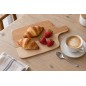 Wooden World Oiled Beech Chopping and Serving Board with Handle 34.5 x 20 cm