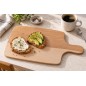 Wooden World Oiled Beech Chopping & Serving Board with Handle 38.5 x 22 cm
