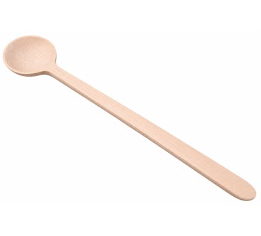 Wooden World XXL Wooden Cooking Spoon 80 cm – Large Long-Handled Stirring Spoon