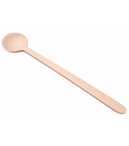 Wooden World XXL Wooden Cooking Spoon 80 cm – Large Long-Handled Stirring Spoon