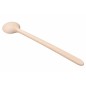 Wooden World XXL Wooden Cooking Spoon 80 cm – Large Long-Handled Stirring Spoon