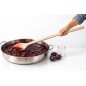Wooden World XXL Wooden Cooking Spoon 80 cm – Large Long-Handled Stirring Spoon