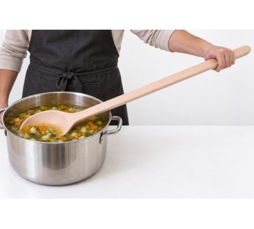 XXL Wooden Cooking Spoon 80 cm | Wooden World