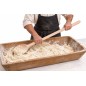 Wooden World XXL Wooden Cooking Spoon 80 cm – Large Long-Handled Stirring Spoon