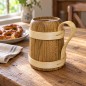 Wooden World – Oak Beer Tankard with Handle, Oiled Wooden Mug, Tapered Shape, 14.5 cm Wooden World – Oak Beer Tankard with Handle, Oiled Wooden Mug, Tapered Shape, 14.5 cm