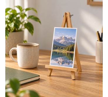 25 cm Wooden Tabletop Display Easel | Wooden World