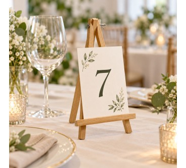 25 cm Wooden Tabletop Display Easel | Wooden World