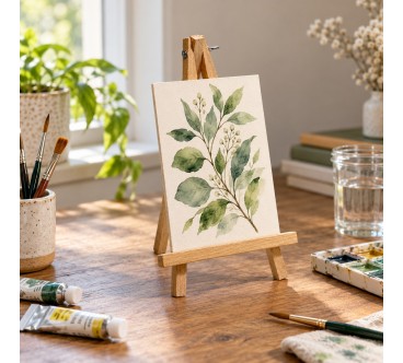 25 cm Wooden Tabletop Display Easel | Wooden World