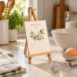 Wooden World 25 cm Beech Wood Tabletop Easel for Photos, Postcards & Menus Wooden World 25 cm Beech Wood Tabletop Easel for Photos, Postcards & Menus