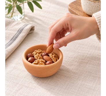Small Beech Wood Snack Bowl 10cm | Wooden World