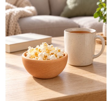 Small Beech Wood Snack Bowl 10cm | Wooden World