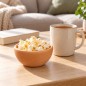 Wooden World Small Beech Wood Snack Bowl 10cm, Oiled Finish Wooden World Small Beech Wood Snack Bowl 10cm, Oiled Finish