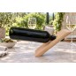 Wooden World - Modern Beech Wood Balancing Wine Bottle Holder, Unfinished Stand 22 cm