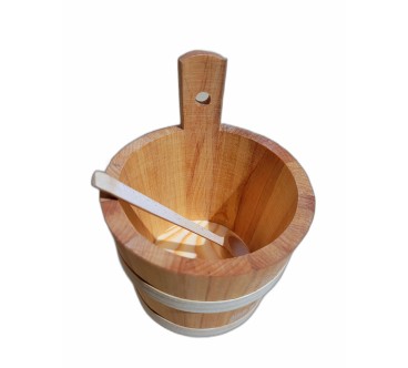 Wooden Sugar Bowl with Lid and Spoon – Beechwood Container