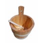 Wooden Sugar Bowl with Lid and Spoon – Beechwood Container