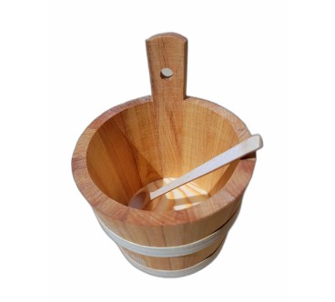 Wooden Sugar Bowl with Lid and Spoon – Beechwood Container
