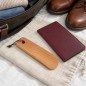 Wooden World - Beech Wood Pocket Travel Shoe Horn 12 cm with Hanging Cord