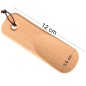 Wooden World - Beech Wood Pocket Travel Shoe Horn 12 cm with Hanging Cord