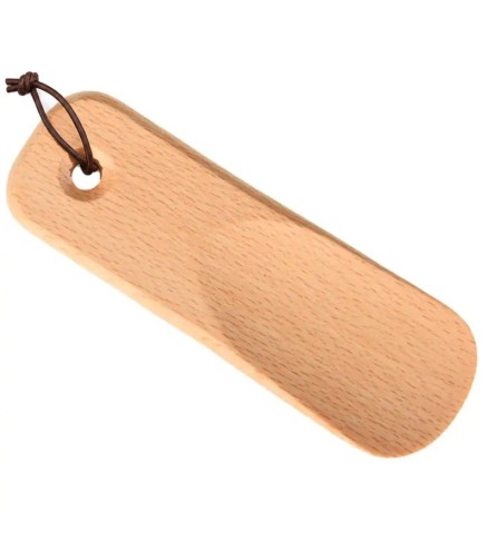 Beech Wood Pocket Shoe Horn 12 cm | Wooden World