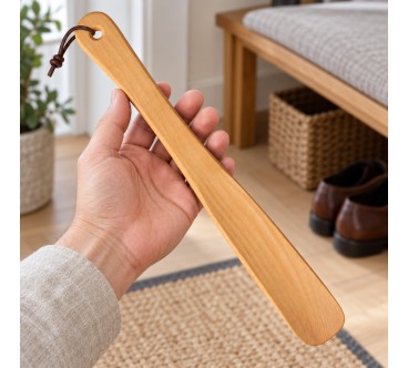 Beech Wood Shoehorn 27 cm with Loop | Wooden World