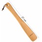 Wooden World - Compact Beech Wood Shoehorn 27 cm with Hanging Loop