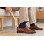 Wooden World - Wooden Shoehorn 37 cm, Unfinished Beech with Hanging Loop