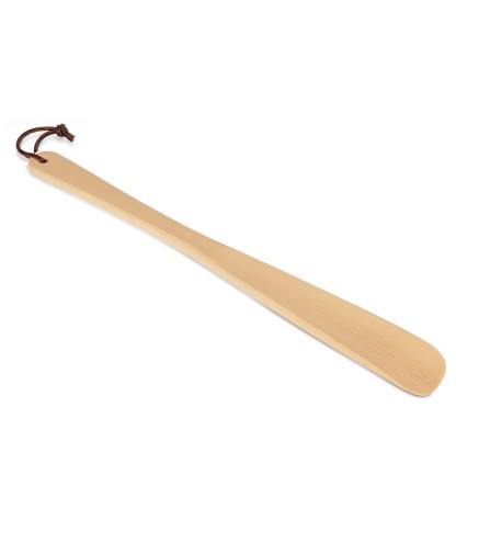 Wooden Shoehorn 37 cm with Hanging Loop | Wooden World