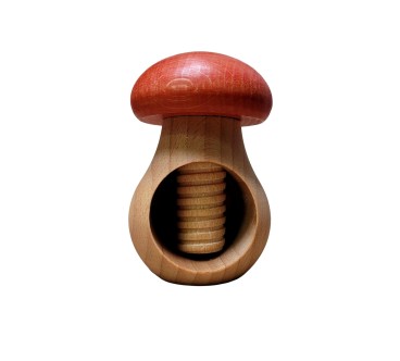Wooden Mushroom Nutcracker Set of 5 – Mix Colors