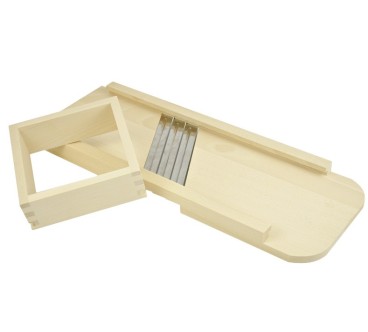 Wooden World Beech Wood Vegetable Slicer 65x23 cm