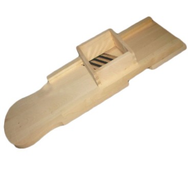 Wooden World Beech Wood Vegetable Slicer 94x24 cm