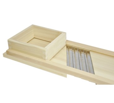 Wooden World Beech Wood Vegetable Slicer 94x24 cm