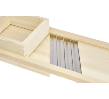 Wooden World Beech Wood Vegetable Slicer 94x24 cm