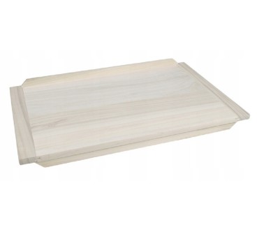 Double-Sided Pastry Board 40×60 cm – Compact Wooden Kneading Board