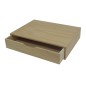 Wooden Plywood Drawer Box A4 Size – Desk Organizer with 1 Drawer for Office, Craft & Storage – 33x25x7 cm