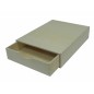 Long Plywood Drawer Box A4 Size – Desk Organizer with 1 Drawer for Office, Craft & Storage – 33x25x7 cm