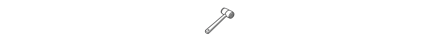 Meat Mallets & Tenderizers | Kitchen Meat Tools