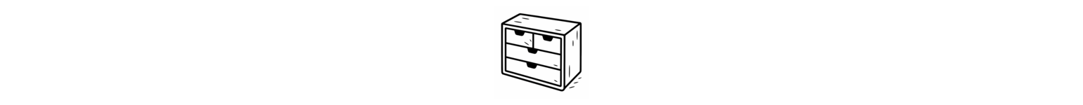 Wooden Multi-Drawer Units | Organised Storage