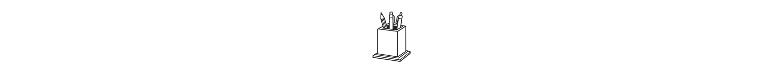 Wooden Pen Holder Stands | Desk Organisers